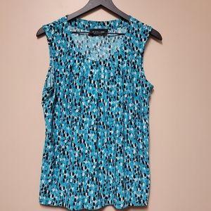 Evan Picone Black Label by Kasper Top size large